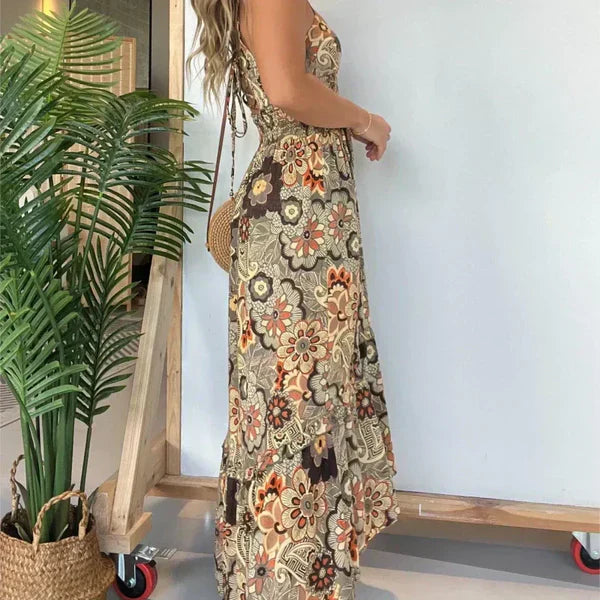 Chichi - Jurk met split - Boho - Formele Stijl - Ideaal voor de zomer