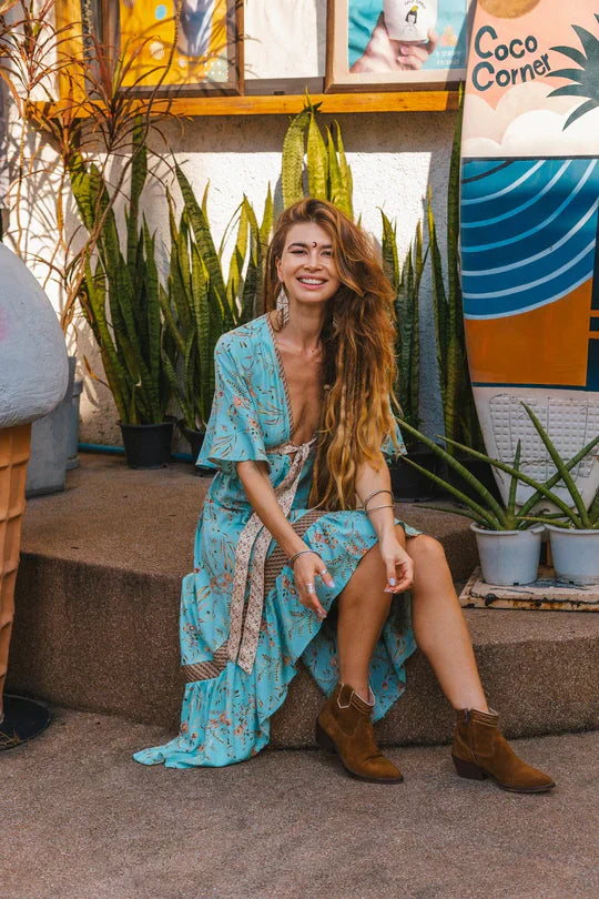 Paulina - Strandjurk - Boho - Getailleerde Trend - Ideaal voor de Zomer