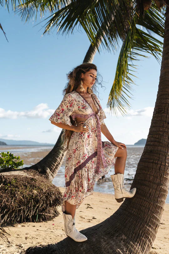 Paulina - Strandjurk - Boho - Getailleerde Trend - Ideaal voor de Zomer